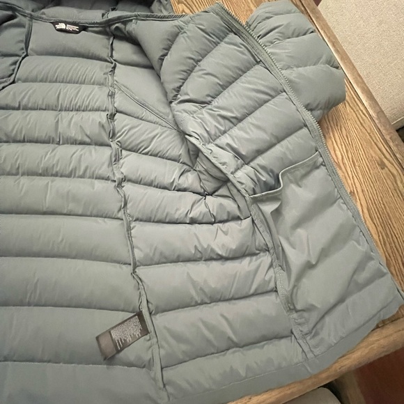 The North Face Stretch Down Jacket in Balsam Green - Picture 4 of 10